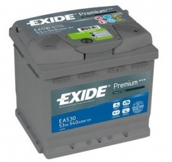 Exide PREMIUM 12V 53Ah 540A 