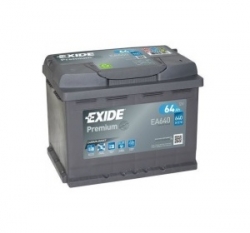 Exide PREMIUM 12V 64Ah 640A 