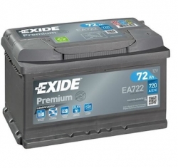 Exide PREMIUM 12V 72Ah 720A 