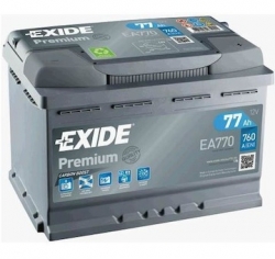 Exide PREMIUM 12V 77Ah 760A 